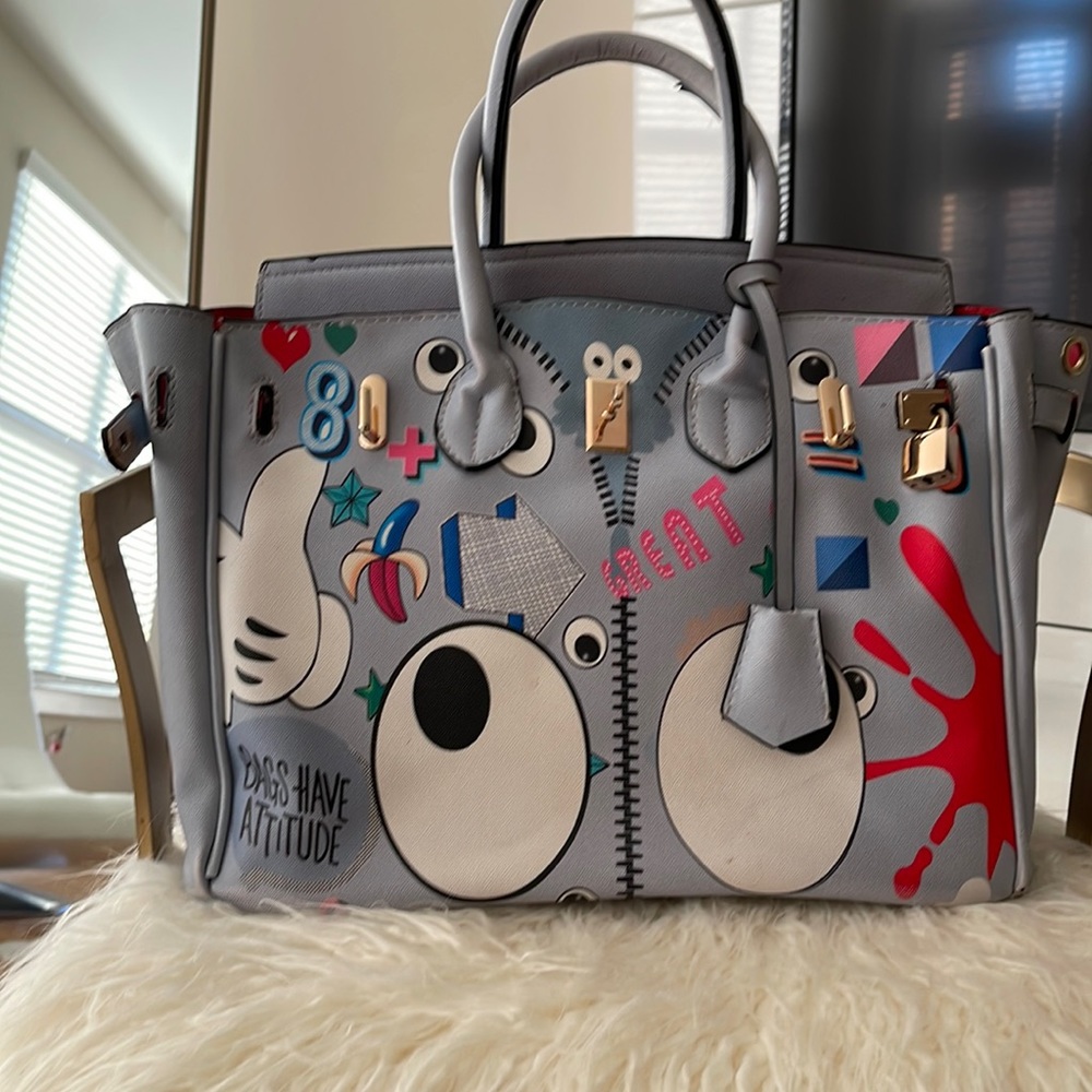 Light Blue fun bag